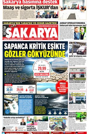 Bizim Sakarya Gazetesi - 23 Temmuz 2026
