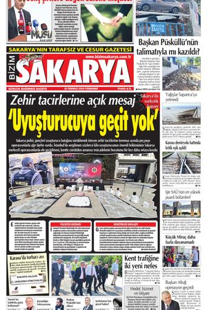 Bizim Sakarya Gazetesi - 30 Temmuz 2026