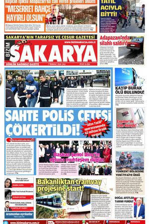 Bizim Sakarya Gazetesi - 7 Temmuz 2026