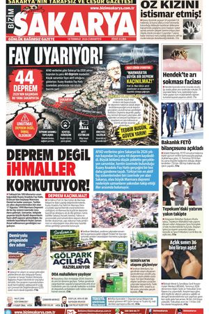 Bizim Sakarya Gazetesi - 18 Temmuz 2026