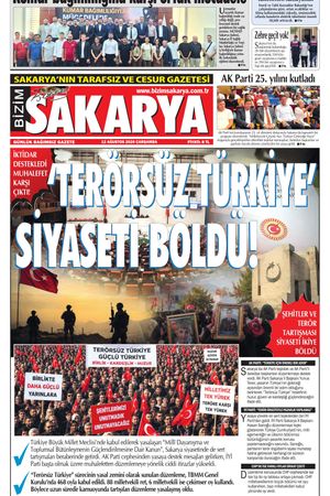 Bizim Sakarya Gazetesi - 12 Ağustos 2026