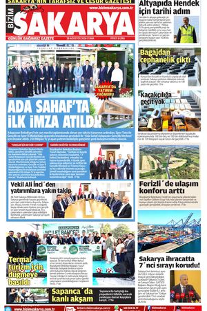Bizim Sakarya Gazetesi - 28 Ağustos 2026