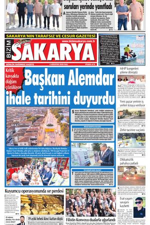 Bizim Sakarya Gazetesi - 4 Ağustos 2026