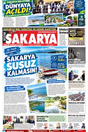 Bizim Sakarya Gazetesi - 10 Eylül 2026