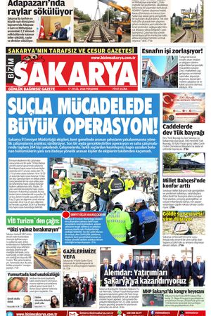 Bizim Sakarya Gazetesi - 17 Eylül 2026