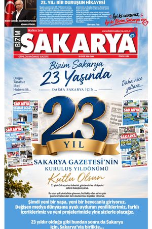 Bizim Sakarya Gazetesi - 18 Eylül 2026