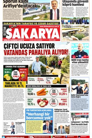 Bizim Sakarya Gazetesi - 2 Eylül 2026