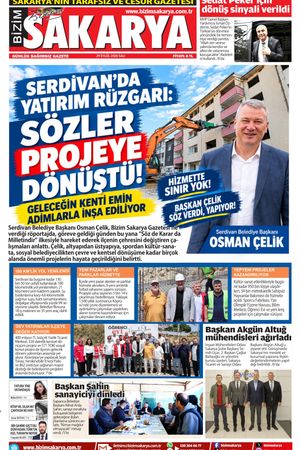 Bizim Sakarya Gazetesi - 29 Eylül 2026