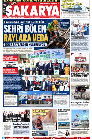 Bizim Sakarya Gazetesi - 4 Eylül 2026