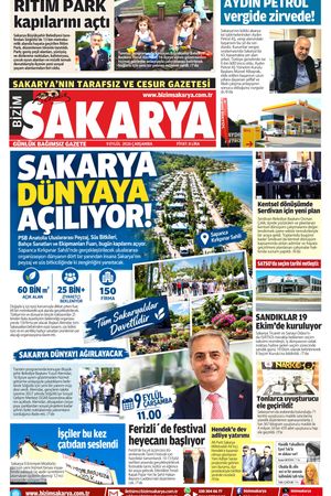 Bizim Sakarya Gazetesi - 9 Eylül 2026