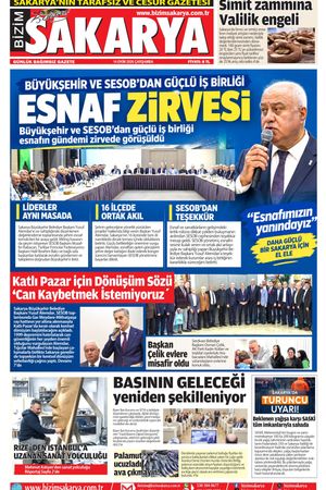 Bizim Sakarya Gazetesi - 14 Ekim 2026