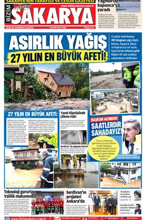 Bizim Sakarya Gazetesi - 16 Ekim 2026