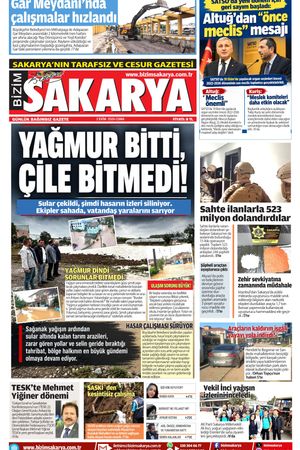 Bizim Sakarya Gazetesi - 2 Ekim 2026