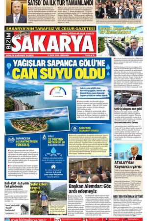 Bizim Sakarya Gazetesi - 21 Ekim 2026