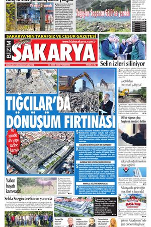 Bizim Sakarya Gazetesi - 22 Ekim 2026