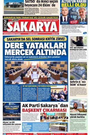 Bizim Sakarya Gazetesi - 23 Ekim 2026