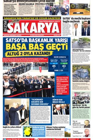 Bizim Sakarya Gazetesi - 26 Ekim 2026