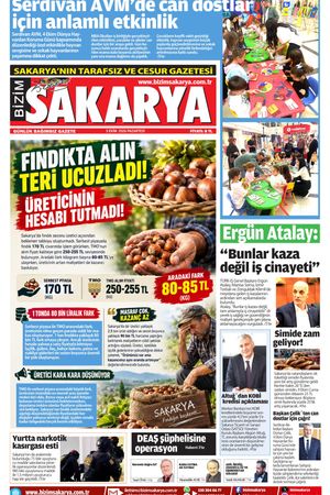 Bizim Sakarya Gazetesi - 5 Ekim 2026