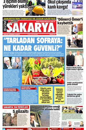 Bizim Sakarya Gazetesi - 8 Ekim 2026